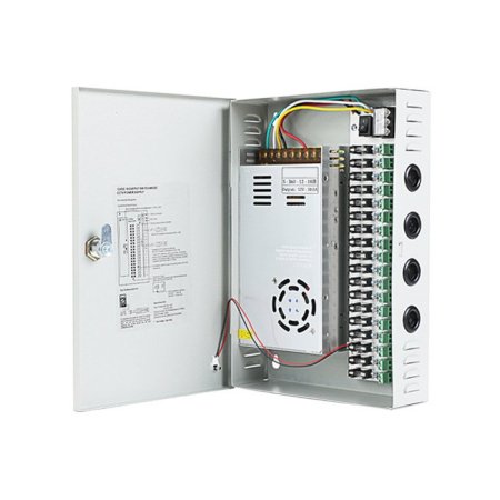 power supply BOX 12V 30A 18 CH
